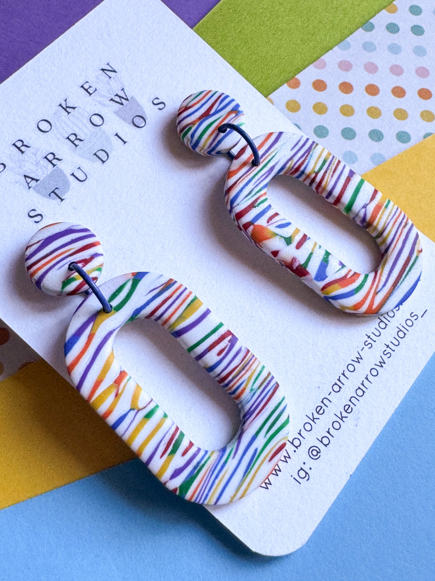 Rainbow Scrap Stripe Liza's