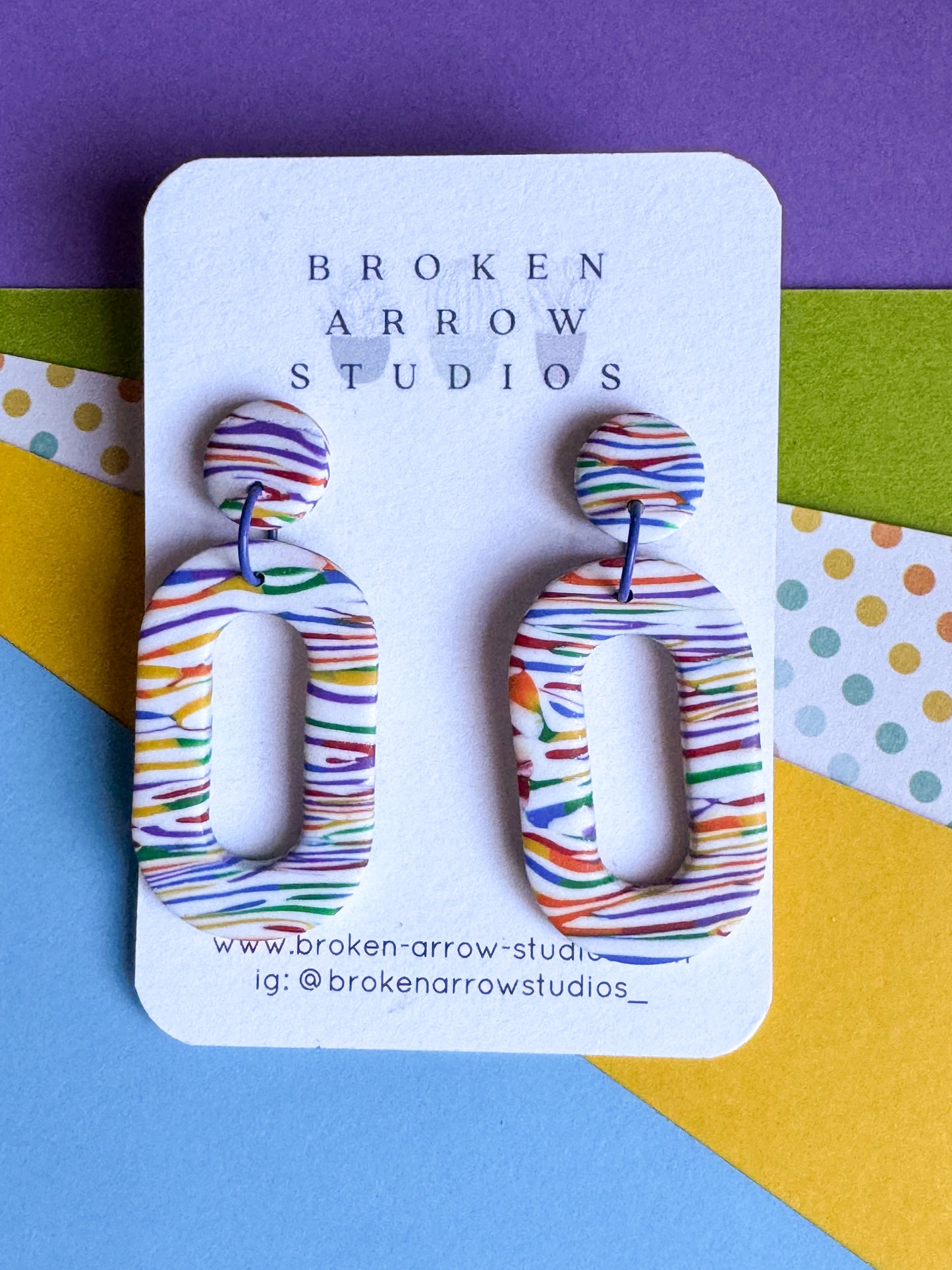 Rainbow Scrap Stripe Liza's