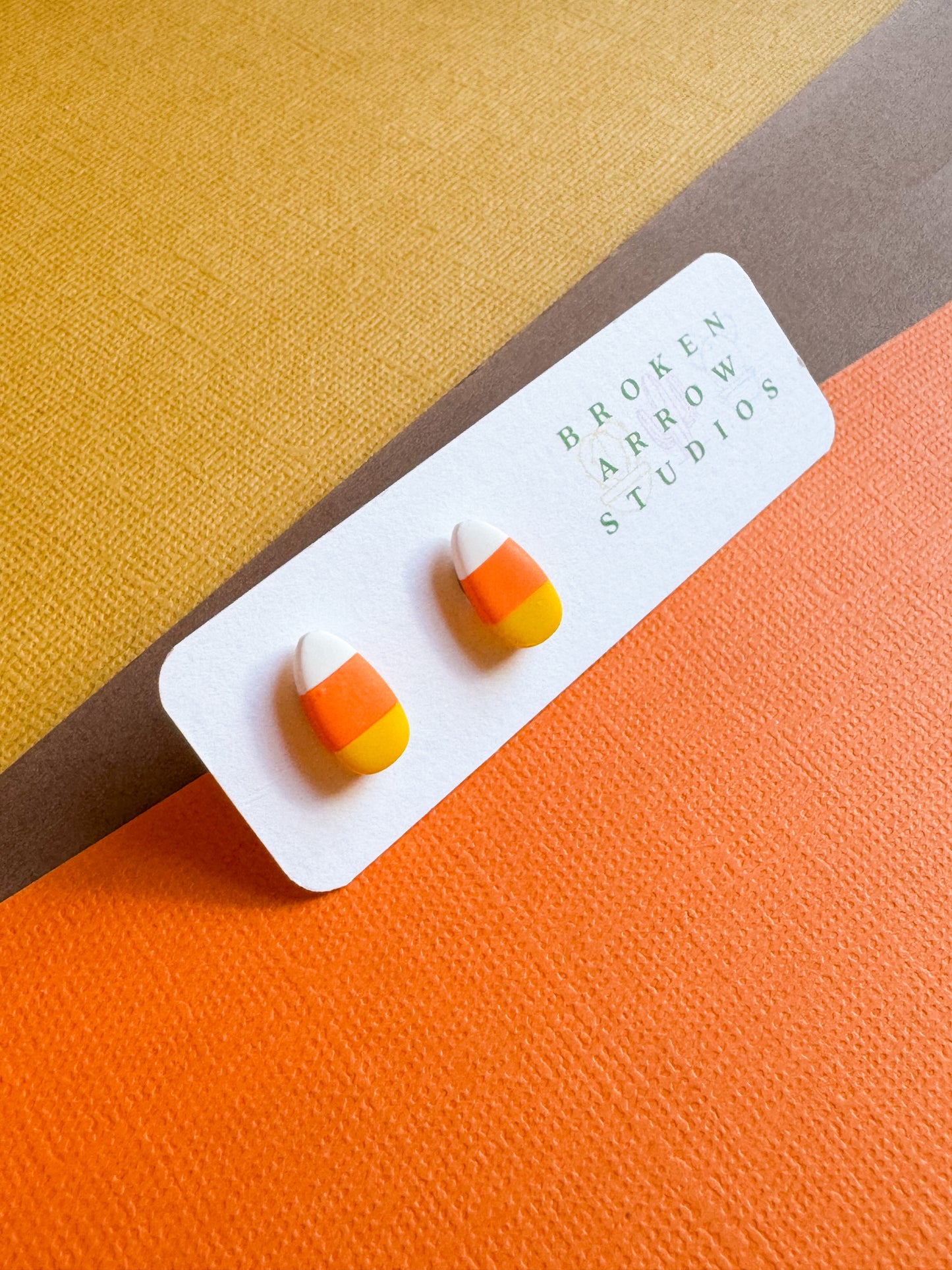 Candy Corn Studs