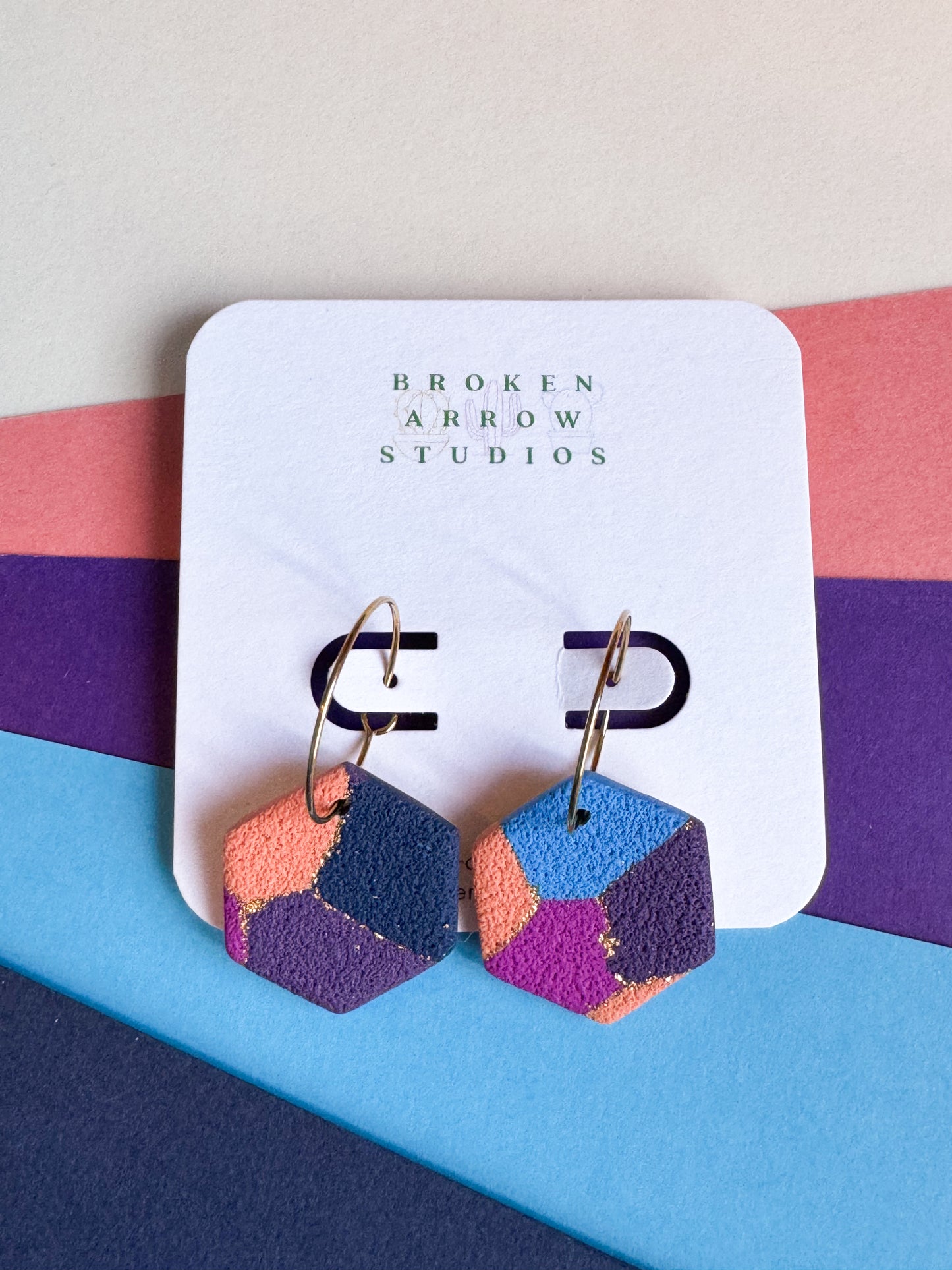 December Morning Hexagon Hoops