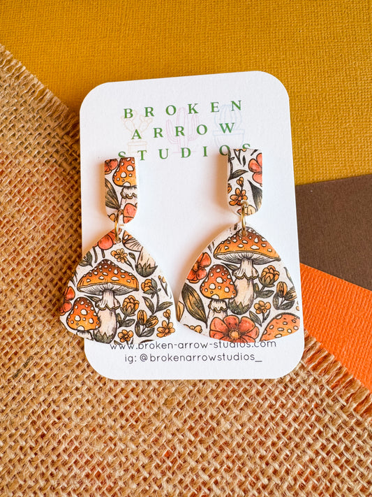 Mushroom Triangle Dangles