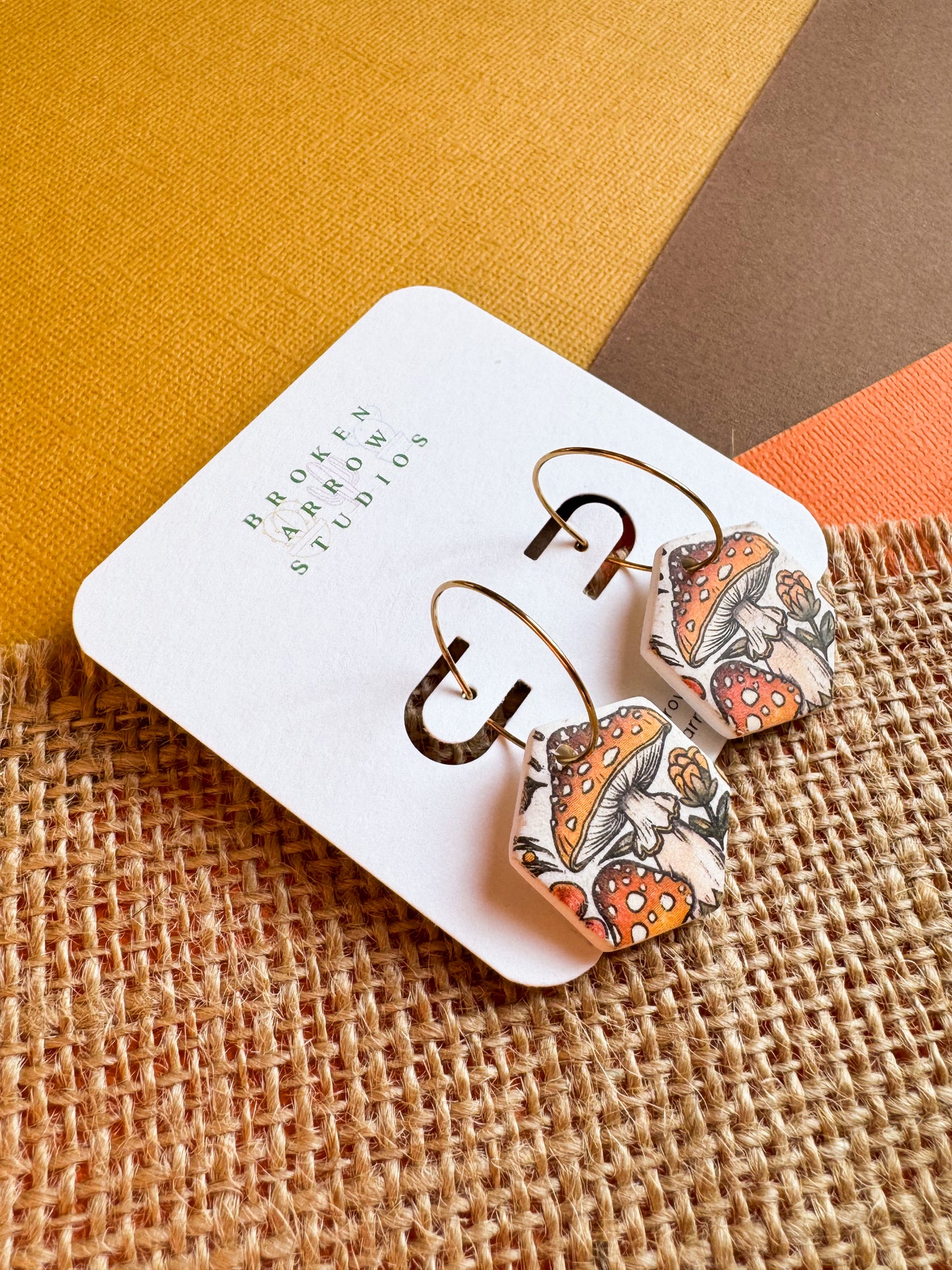 Mushroom Hexagon Hoops
