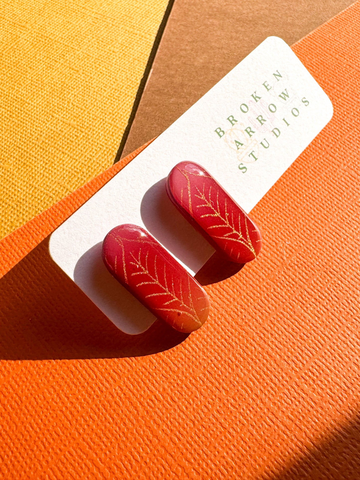 Fall Ombre Red Pill Studs