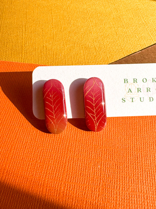 Fall Ombre Red Pill Studs